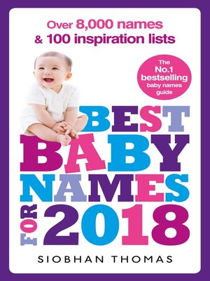 cover image of Best Baby Names for 2018